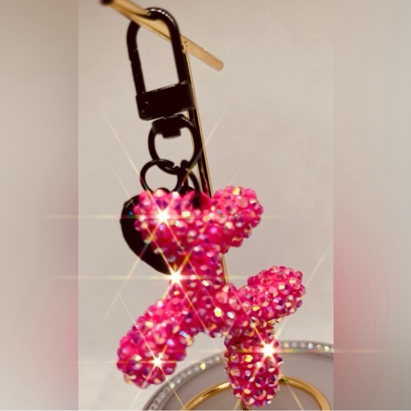 Bling Balloon Dog Purse Charm/ Keychain - Picture 2 of 5